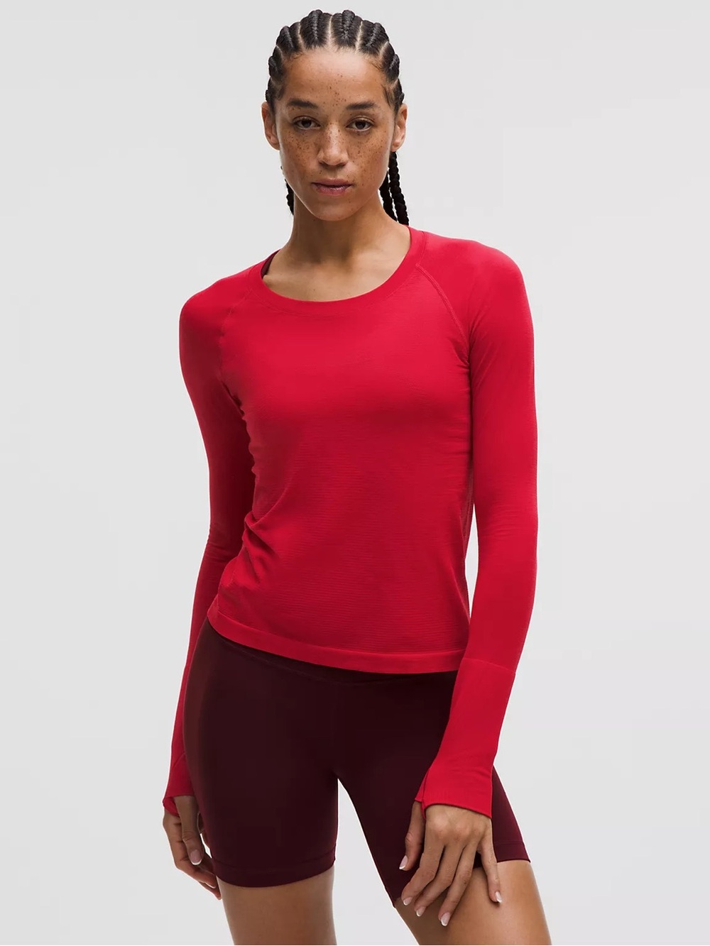 Lululemon Swiftly Tech Long-Sleeve Shirt
Waist Length
